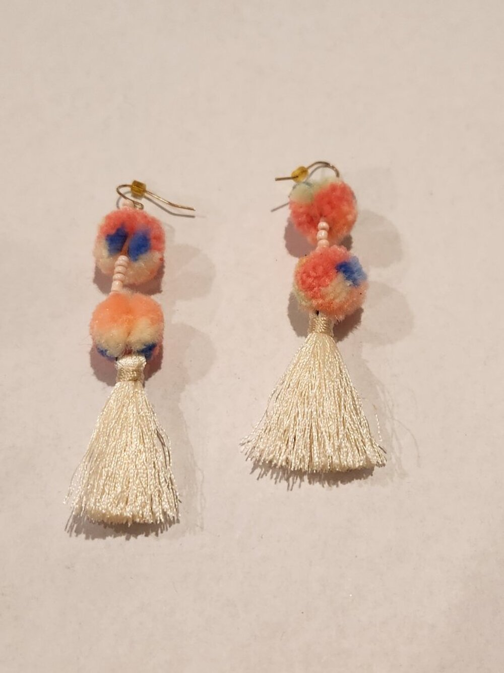 Charming Charlie - Pom Pom Dangle Earrings